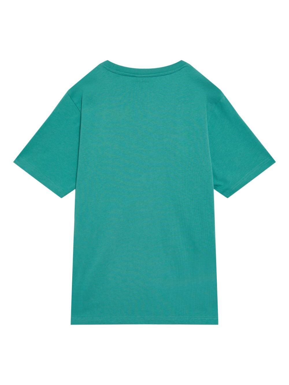 Shop Sport B. By Agnès B. Dino-embroidered Cotton T-shirt In Green