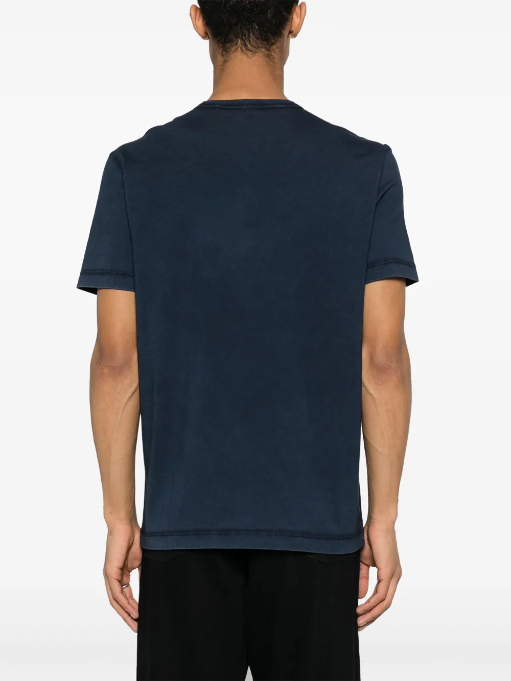 BOSS T-shirt met logo Blauw
