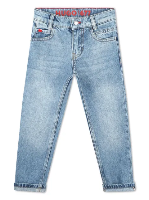 HUGO KIDS straight-leg jeans