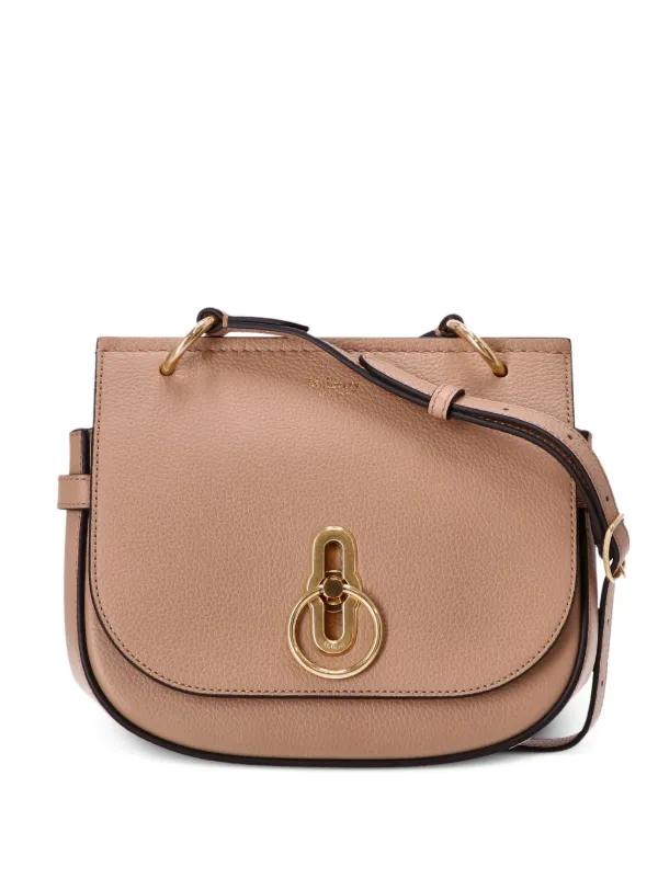Mulberry Amberley Leather Satchel Bag Neutrals FARFETCH CZ