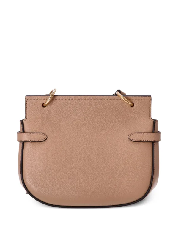 Mulberry Amberley Leather Satchel Bag Neutrals FARFETCH AE