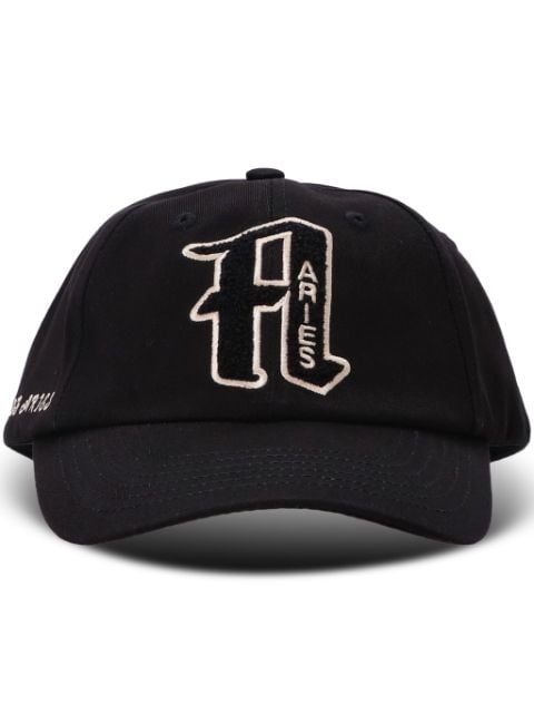 Aries logo-embroidered baseball cap