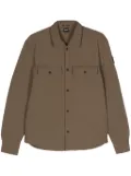 BOSS button-up shirt jacket - Brown