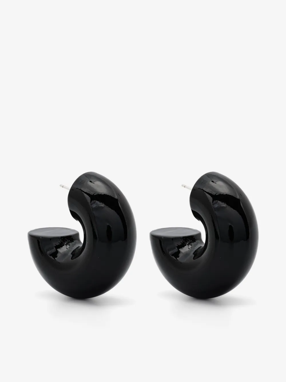 Beam chunky-hoop earrings