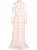 Giambattista Valli embroidered tulle dress - Pink
