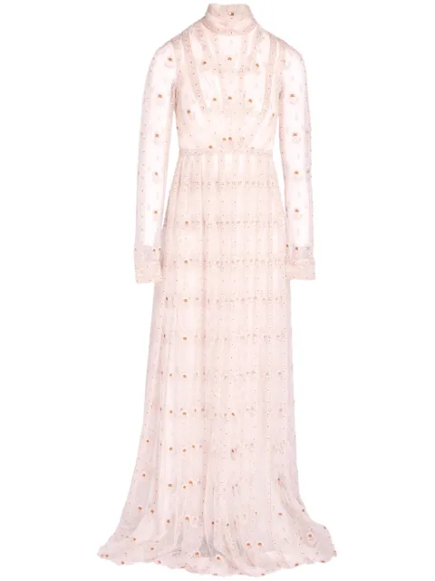 Giambattista Valli embroidered tulle dress