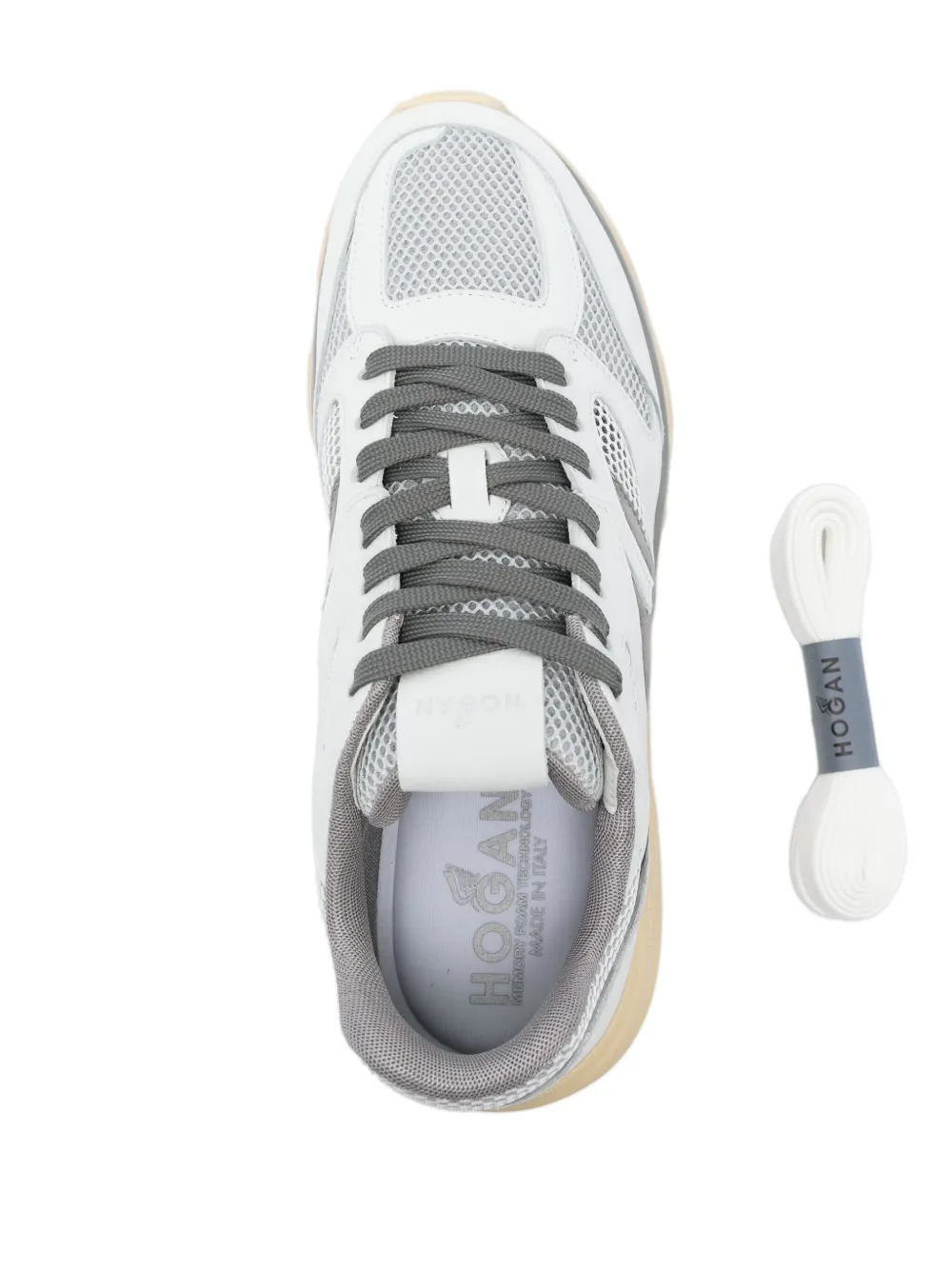Hogan Men's H Sneakers | Size 11 | Hxm6650fj00tcz0ss0 In Blue