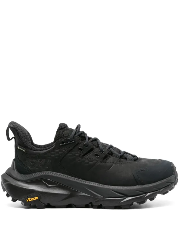 美品！HOKA　スウェードスニーカー　黒 HOKA Kaha 2 スエード スニーカー | ブラック | FARFETCH JP