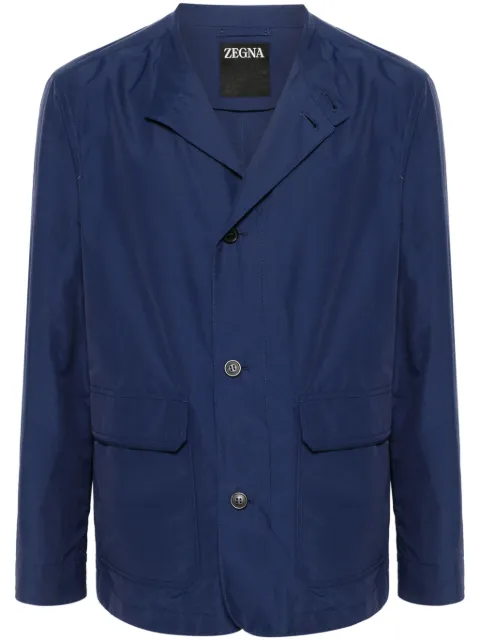 Zegna textured shirt jacket