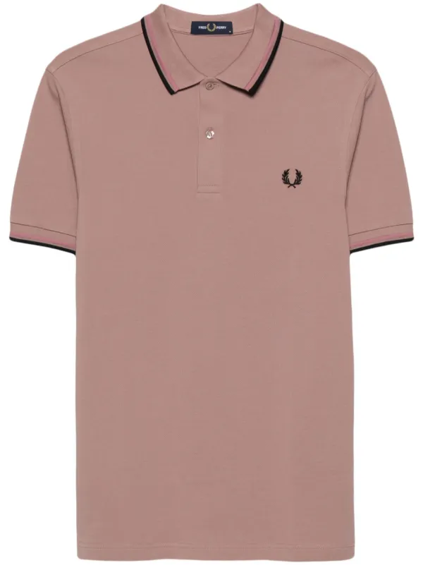 Fred Perry ロゴ ポロシャツ | ピンク | FARFETCH JP