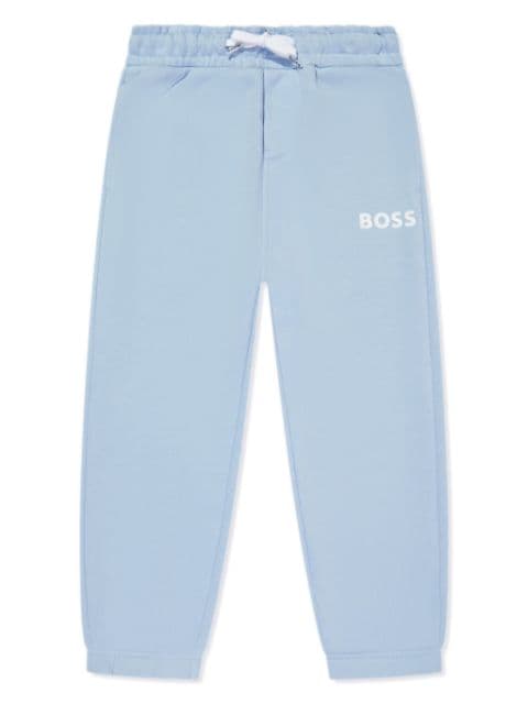 BOSS Kidswear logo印花运动裤