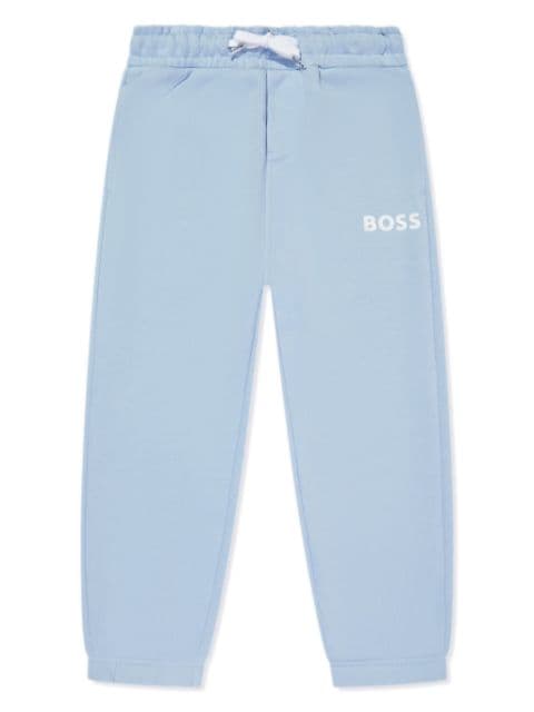 BOSS Kidswear logo-print track pants