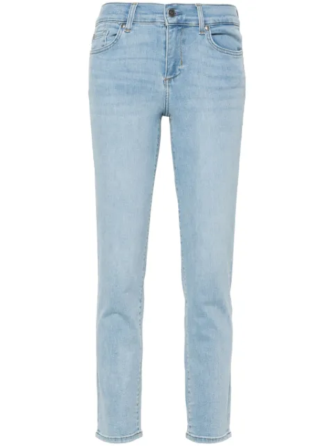 LIU JO mid-rise slim-fit cropped jeans