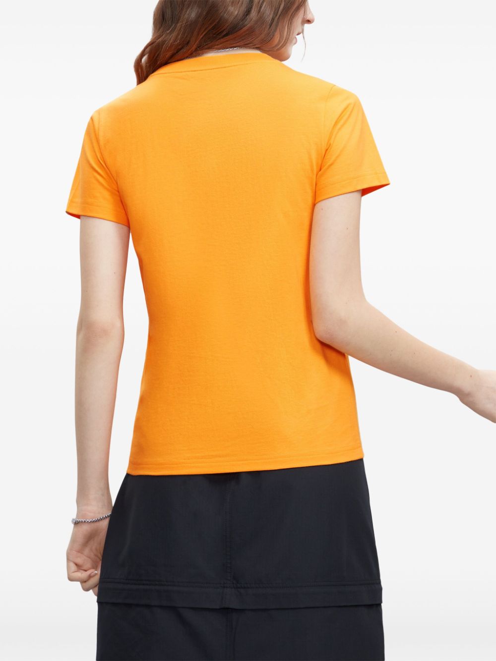 Shop Sport B. By Agnès B. Dino-print Cotton T-shirt In Yellow