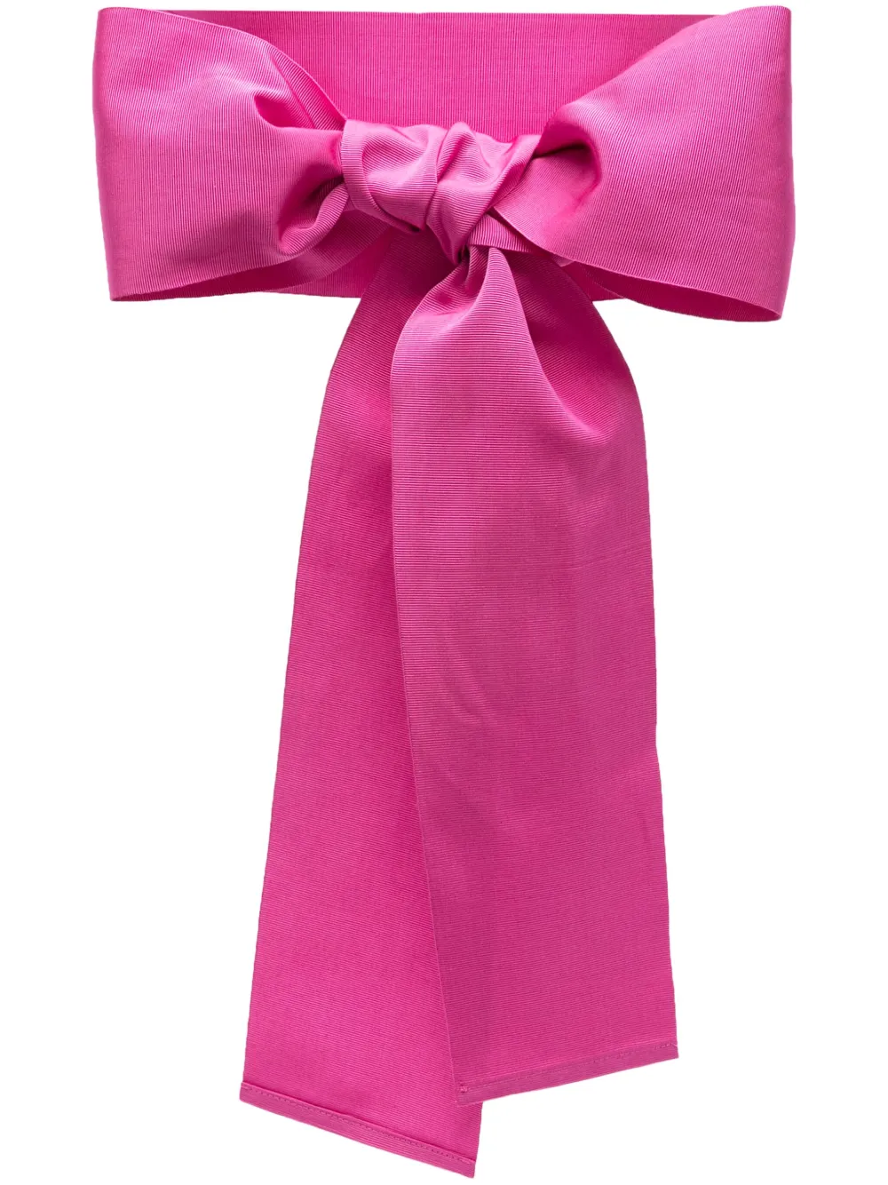 Sara Roka Grosgrain Ribbon Belt In Pink
