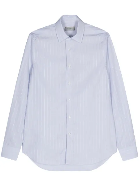 Canali camisa con rayas estampadas
