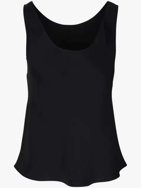 Peter Cohen scoop-neck silk vest top