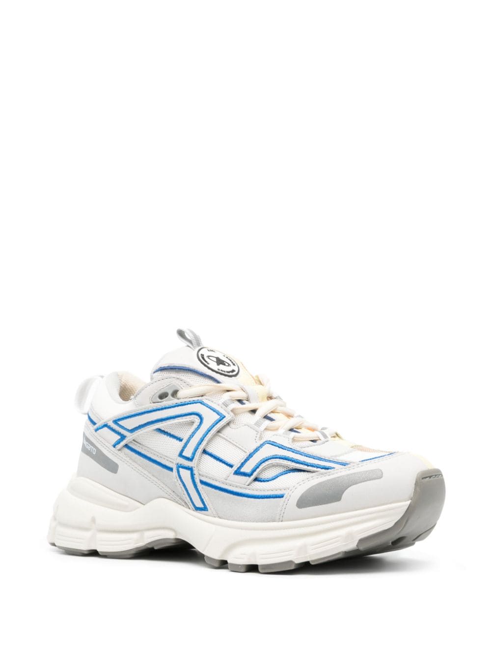 Shop Axel Arigato Marathon R-trail 50/50 Runner Sneakers In Grey