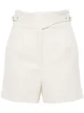IRO pleated textured shorts - Neutrals