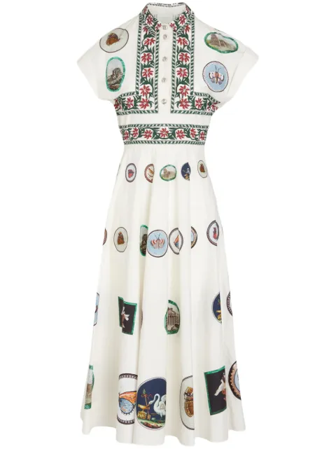 Giambattista Valli Micromosaic midi dress