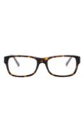 Ray-Ban rectangle-frame glasses - Brown