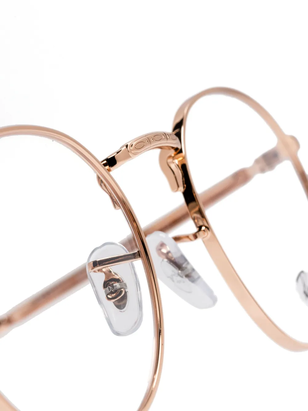 Ray Ban Round-frame Glasses In Pink