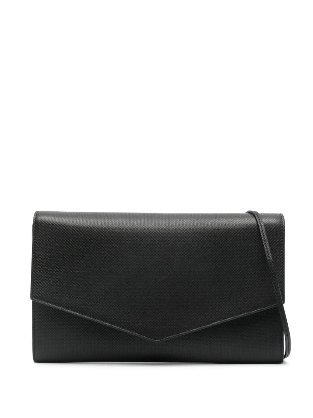 Shop The Row Large Envelope-style Clutch Bag In Black