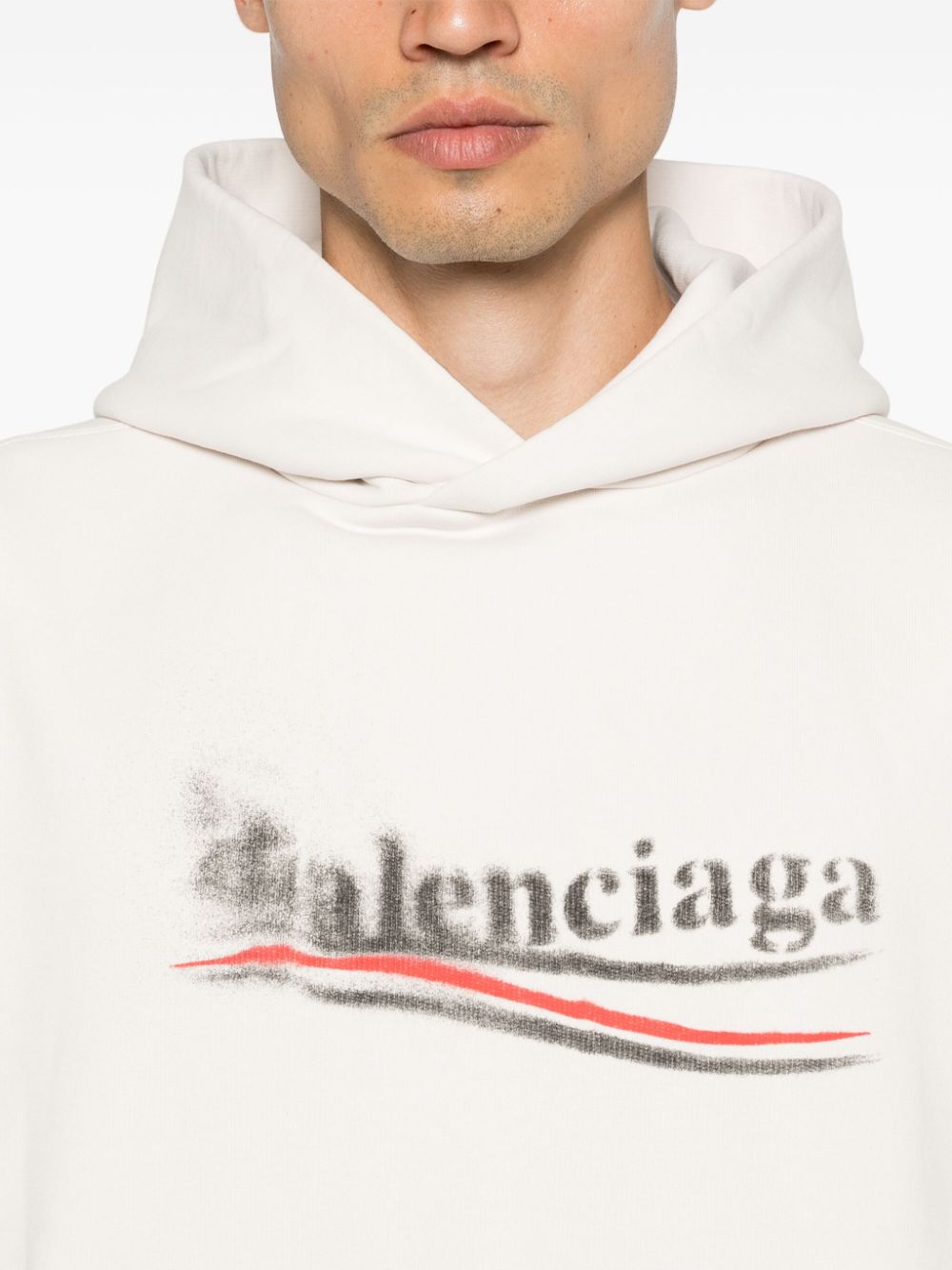 Balenciaga Political Stencil hoodie Men