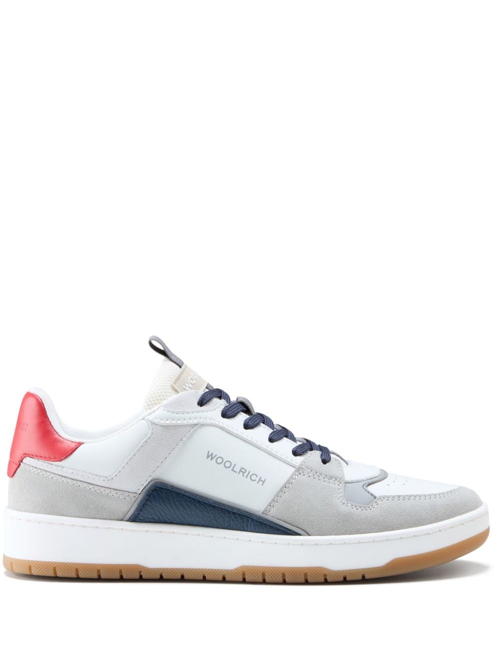 Shop Woolrich Classic Basketball Sneakers In Grey