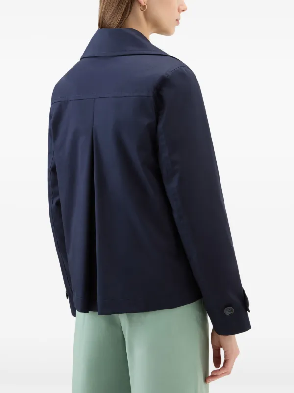 Woolrich Havice double-breasted Jacket | Blue | FARFETCH