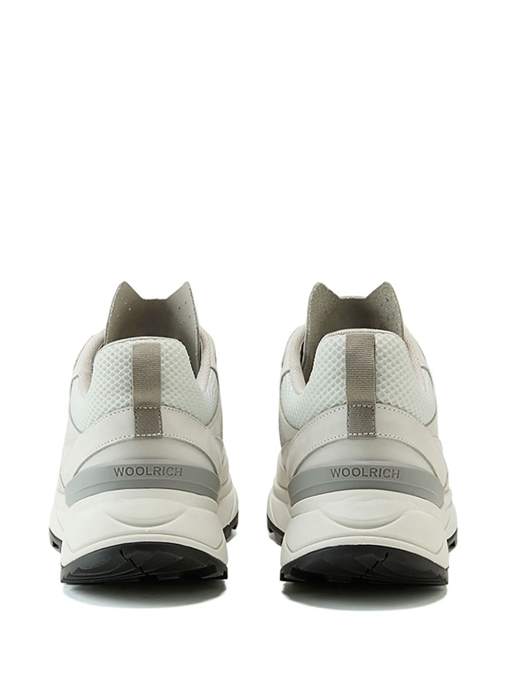 Shop Woolrich Running Nubuck Sneakers In White