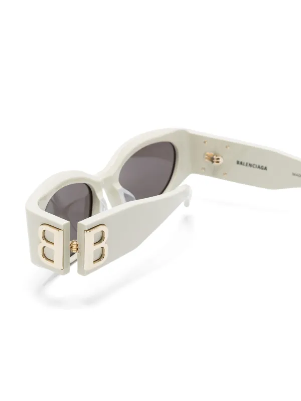 Balenciaga Eyewear Bossy Round AF サングラス | ニュートラル