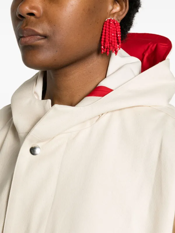 Twill parka jacket clearance