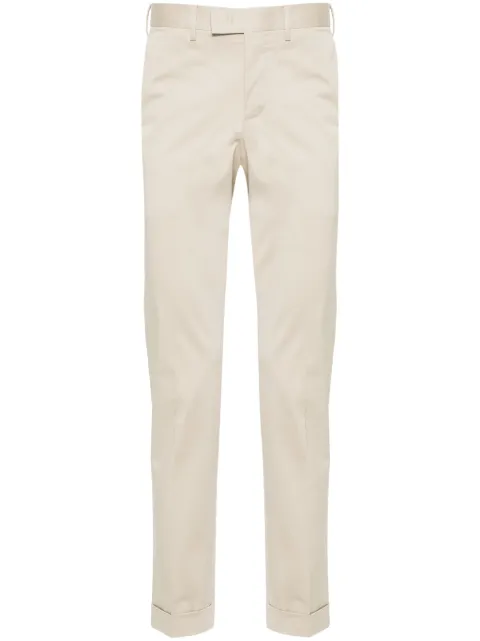 PT Torino pressed-crease slim-fit tailored trousers