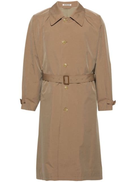 Auralee belted trench coat