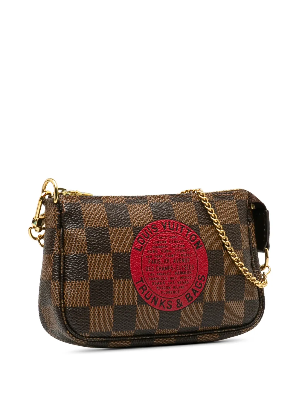 Louis Vuitton Pre-Owned 2008 ポシェット アクセソワール クラッチバッグ ミニ | ブラウン | FARFETCH JP