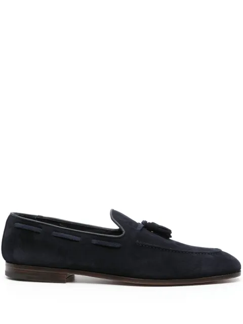 Church's tassel-detail suede loafers