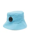 C.P. Company Kids Lens-detail bucket hat - Blue