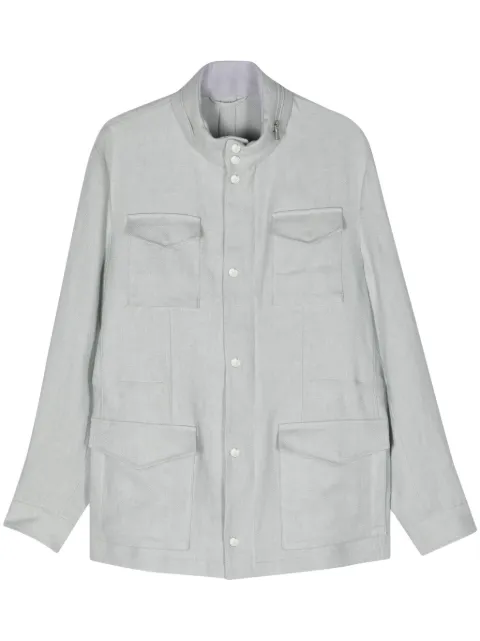 Eleventy linen field jacket