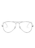 Ray-Ban Aviator-frame glasses - Silver