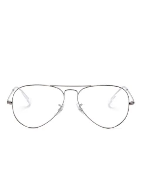 Ray-Ban lentes con armazón estilo piloto