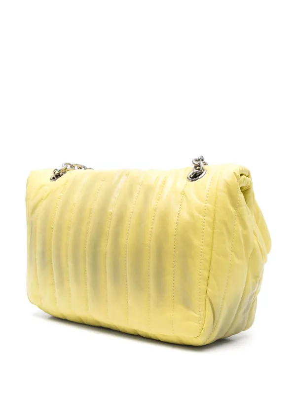 Balenciaga Small Monaco Shoulder Bag | Yellow | FARFETCH GE