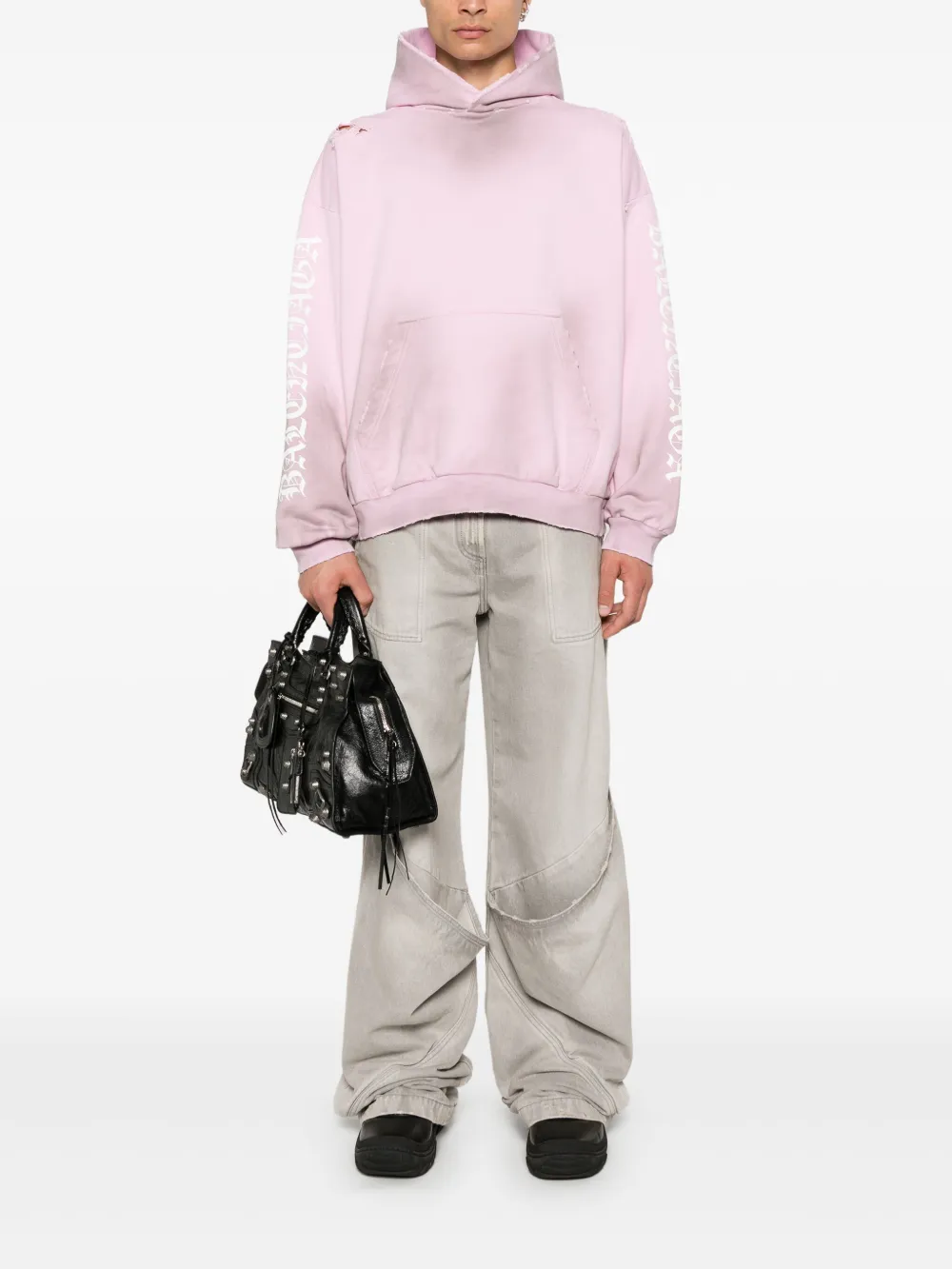 Balenciaga gothic hoodie shop