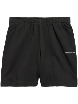 Balenciaga logo-print Track Shorts - Farfetch