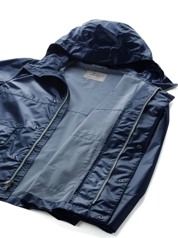 Woolrich Hooded Jacket | Blue | FARFETCH