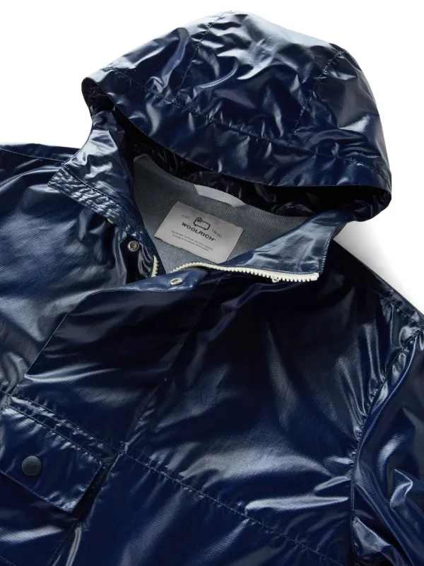 Woolrich Cruiser Hooded Jacket | Blue | FARFETCH