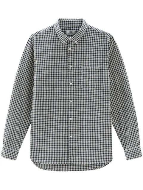 Woolrich chemise en coton à carreaux