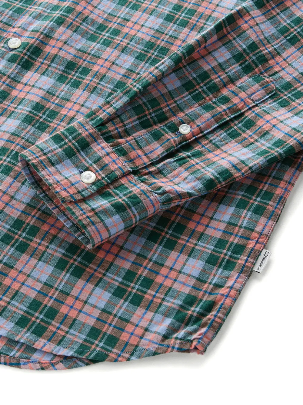 Check-Print Cotton Shirt