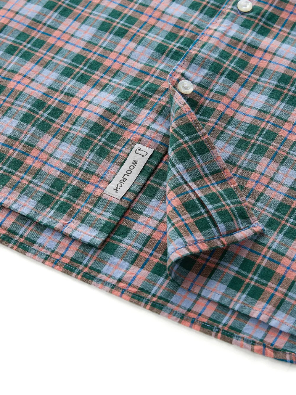 Check-Print Cotton Shirt