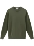 Woolrich logo-embroidered jumper - Green
